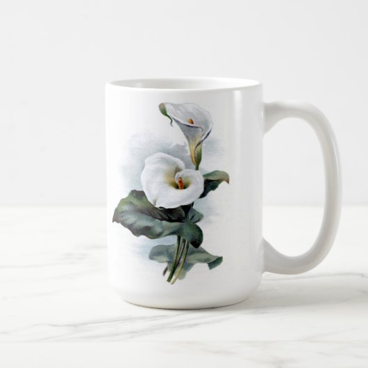 Calla-Lilien-Tasse Kaffeetasse (Rechts)