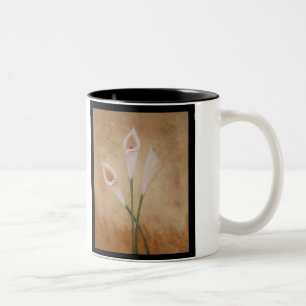Calla-Lilien Zweifarbige Tasse