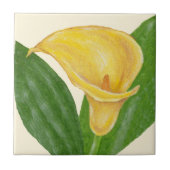 Calla-Lilienfliese Fliese (Vorderseite)