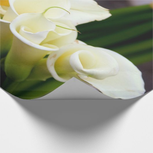 Calla-Lilienpapier Geschenkpapier (Ecke)