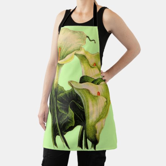 Calla Lilienprint Schürze (InSitu)