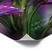 Calla Lilies Art Poster/Print Poster (Ecke)