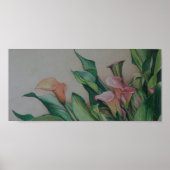 Calla Lilies Art Print Poster (Vorne)
