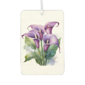 Calla Lilies Autolufterfrischer (Vorderseite)