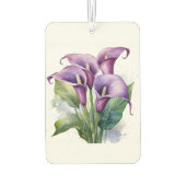 Calla Lilies Autolufterfrischer (Rückseite)