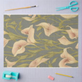 Calla lilies Blume Vintages ephemeres Muster Seidenpapier (Basteln)