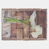 Calla Lilies Decke (Vorderseite)