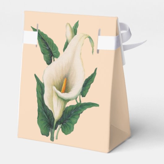Calla Lilies Geschenkschachtel (Rückseite)