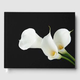 Calla Lilies Guest Book Gästebuch