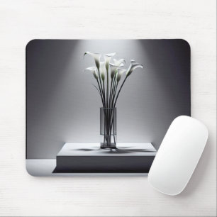 Calla Lilies in den Spotlight Mousepad