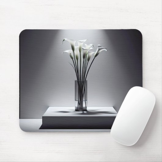 Calla Lilies in den Spotlight Mousepad (Mit Mouse)