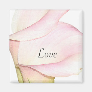 Calla Lilies Liebe Magnet
