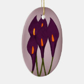 Calla Lilies (Lila) (Türknall) Keramikornament (Rechts)