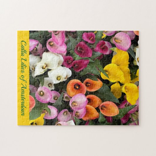 Calla Lilies of Amsterdam Puzzle (Horizontal)