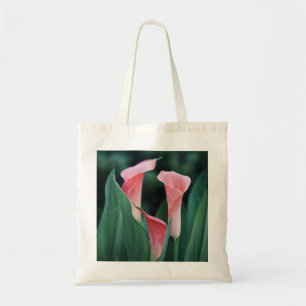 Calla Lilies Pink Blume Tragetasche