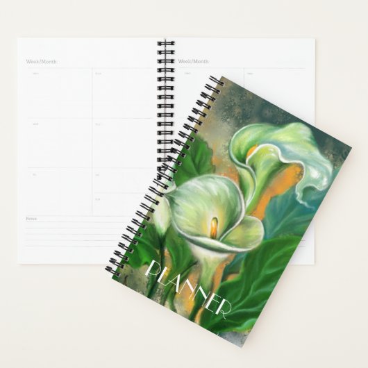 Calla Lilies Planner Planer (Anzeige)