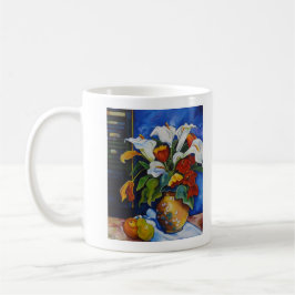 Calla Lilies & Poppies 11 oz Klassische Tasse
