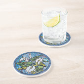 Calla Lilies Stain Glass Look Untersetzer (Seite)