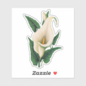 Calla Lilies Sticker (Blatt)