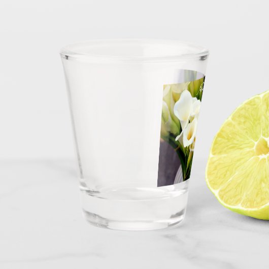 Calla Lilies Thunder_Cove Schnapsglas (Links)
