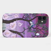 "calla lilies & tree swallows" iPhone 5 case (Rückseite (Horizontal))