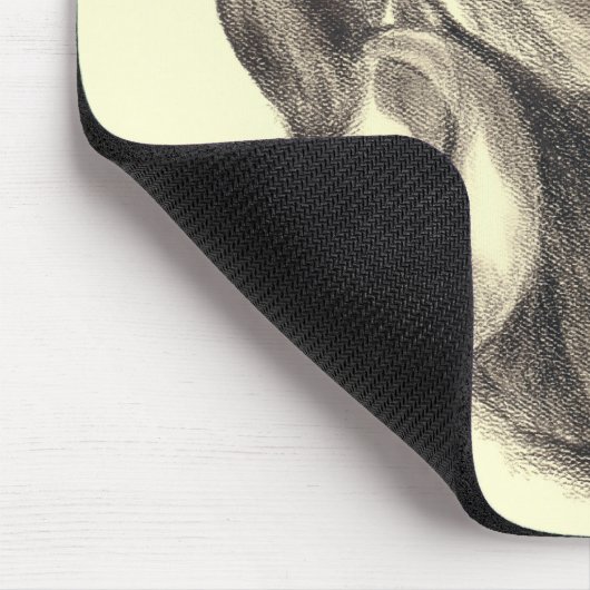 Calla Lilies Zeichnend Mousepad (Ecke)