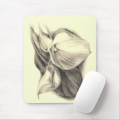 Calla Lilies Zeichnend Mousepad (Mit Mouse)