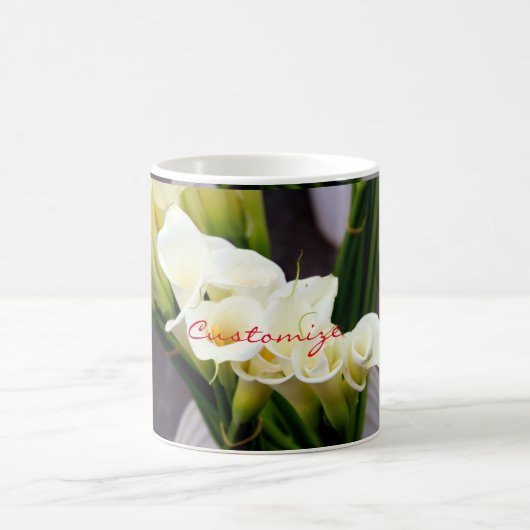 calla lilis coffee Tasse (Mittel)