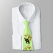 calla lilis print Krawatte (Gebunden)