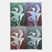 Calla Lillies Geschirrtuch (Vertikal)