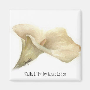"Calla Lilly" durch Janae Lehto Magnet