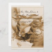 Calla Lilly Einladung (Vorne/Hinten)