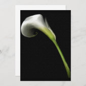 Calla Lilly Einladungen (fügen Sie Ihren eigenen T (Vorne/Hinten)