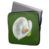 Calla Lilly Laptopschutzhülle (Vorderseite Links)