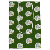 Calla Lilly Mittlere Geschenktüte (Rückseite)