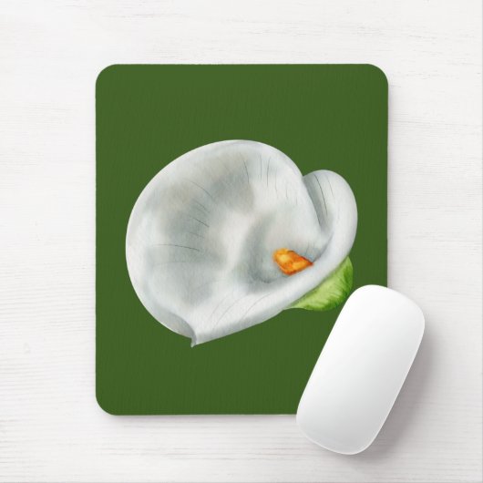 Calla Lilly Mousepad (Mit Mouse)