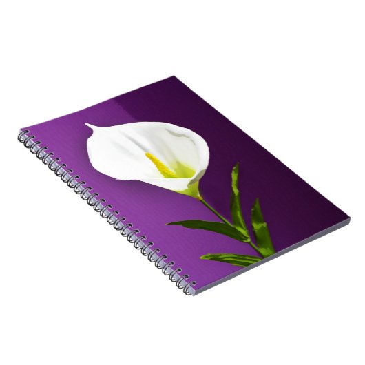Calla Lilly Notizblock (Rechte Seite)