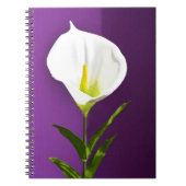 Calla Lilly Notizblock (Vorderseite)