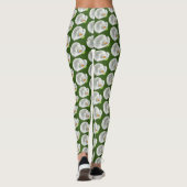 Calla Lilly Pattern Leggings (Rückseite)