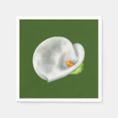 Calla Lilly Serviette (Vorderseite)