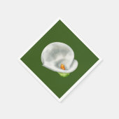Calla Lilly Serviette (Ecke)