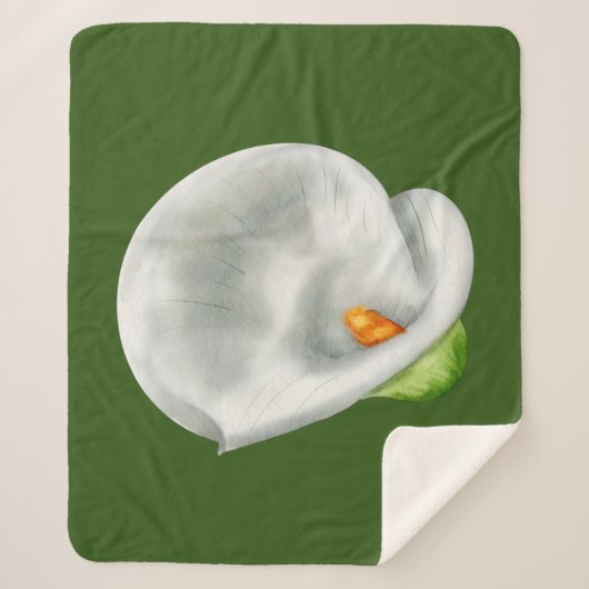 Calla Lilly Sherpadecke (Vorderseite)