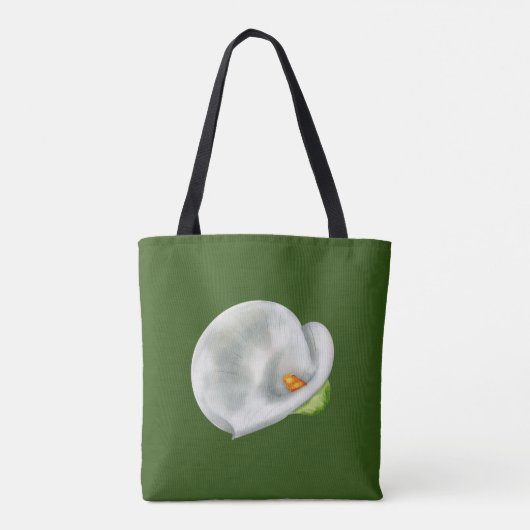 Calla Lilly Tasche (Rückseite)