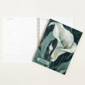 Calla Lily 20XX Classic Spiral Planner Wasserfarbe Planer (Anzeige)