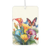 Calla Lily Autolufterfrischer (Vorderseite)