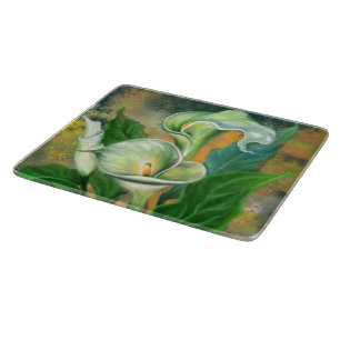 Calla Lily Blume Cutting Board Lilies Blume Schneidebrett