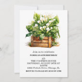 Calla Lily Blume Geburtstagsparty Einladungen (Vorderseite)