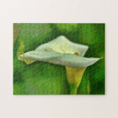 Calla Lily Blume Puzzle (Horizontal)