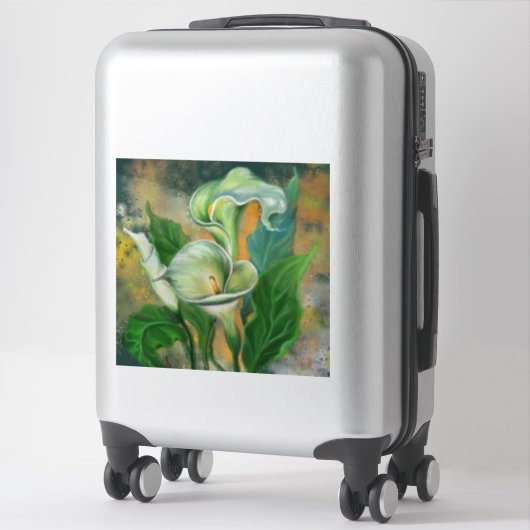 Calla Lily Blume Sticker Painting (Koffer)