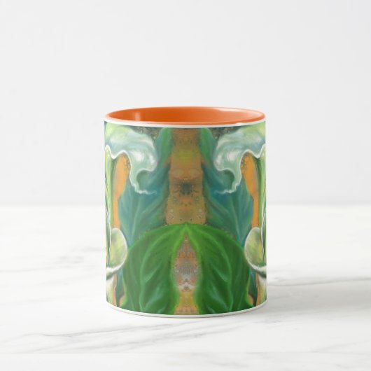 Calla Lily Blume Tasse (Zentrum)